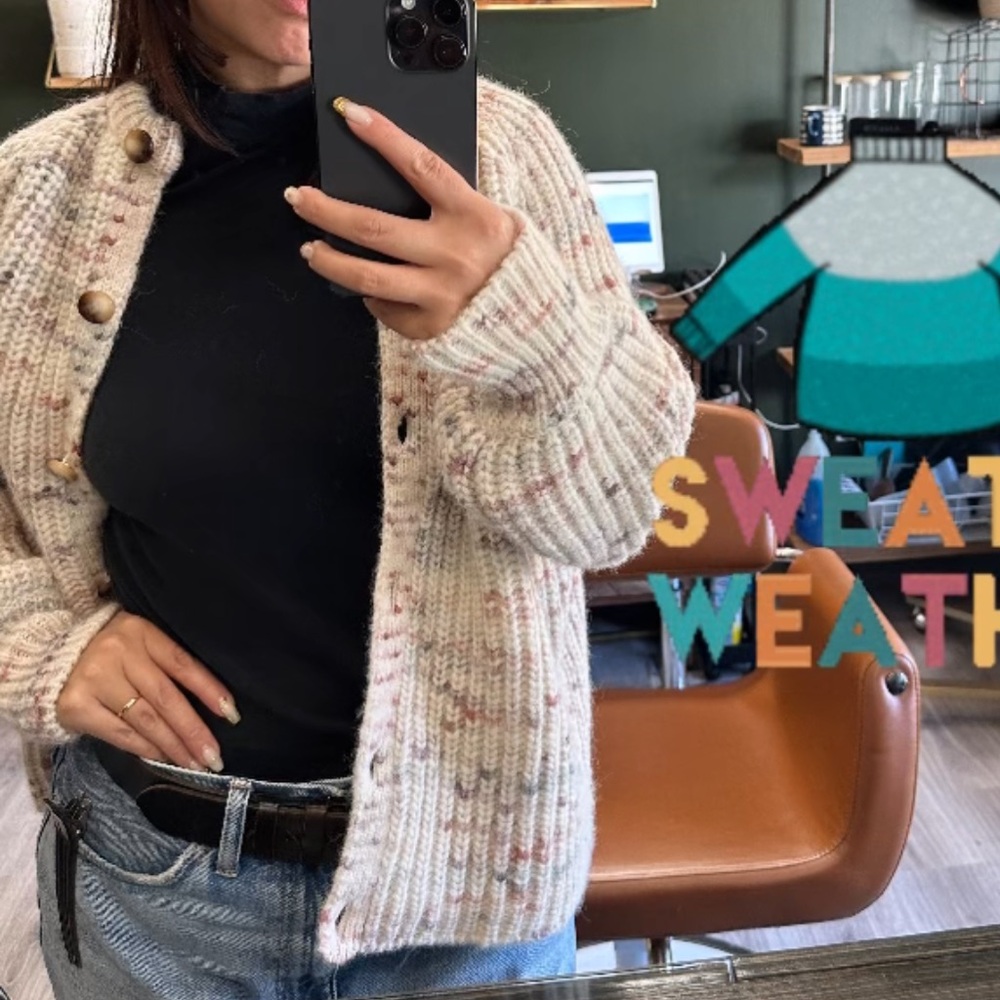 Sézane Pierre Cardigan, M